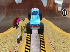 Monster Camion Tricky Casnish ​​Race Race